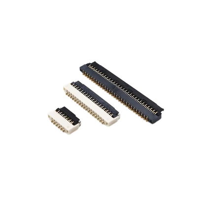 Conector FPC/FFC 0.3MM Pitch 0310 Flip Flop Conexão inferior Flexível Altura da tomada de linha 1.0MM9-13-71P