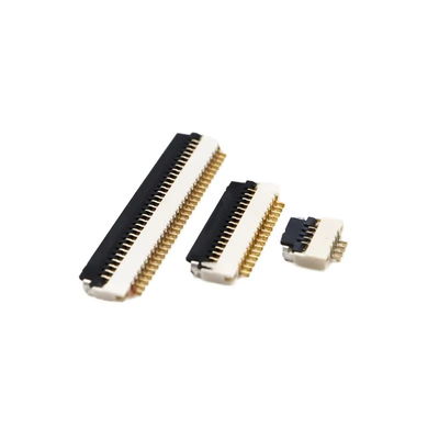 Conector FPC/FFC 0,5 mm Pitch 0510 Flip Flop Conexão inferior Flexível Altura da tomada da linha 1.0MM4-12-50P