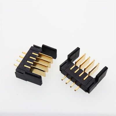 Conector de porta de bateria de lâmina 180 graus Plug direto Revestido em ouro 3 ~ 16 pin Homem e mulher Adequado para porta portátil Smart Door Lock