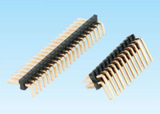 Tipo passo ISO9001 do MERGULHO 90° dos conectores de cabo bonde 1.27mm complacente